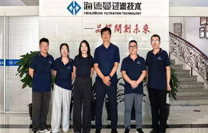 Grupo Moderno de Jiangsu visita o chefe de Filtragem de Máquinas de Engenharia para Novo Capítulo em Cooperação